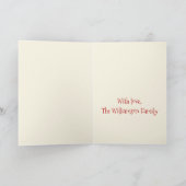 prettige feestdagen - Cute Santa Jack Russell Kers (Binnen)