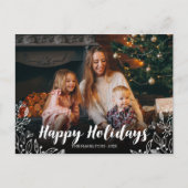 prettige feestdagen Cute Winter Foliage Briefkaart (Voorkant)