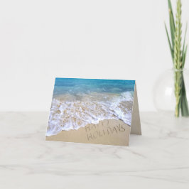 prettige feestdagen Dank u voor uw werk Kaart