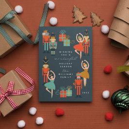 prettige feestdagen de Nutcracker Ballet