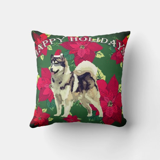 Prettige feestdagen Decor Kussen (Achterkant)