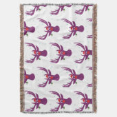 prettige feestdagen deken (Voorkant Verticaal)