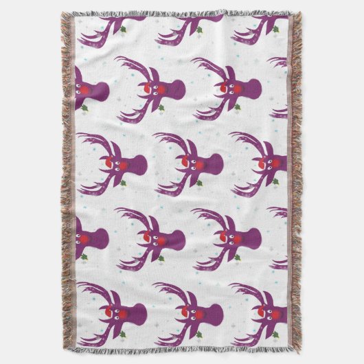 prettige feestdagen deken (Voorkant Verticaal)