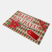 Prettige feestdagen Deurmat (Schuin)