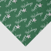 prettige feestdagen Diamond Stars Tissuepapier (Detail)