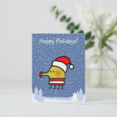 prettige feestdagen Doodle Jump Wenskaart Feestdagenkaart (Staand voorkant)
