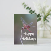 prettige feestdagen Dragonfly (Staand voorkant)