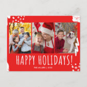 prettige feestdagen drie kerstdagen (Voorkant)