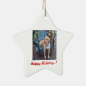 prettige feestdagen! - Dunbar Keramisch Ornament (Rechts)