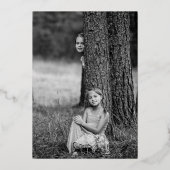 Prettige feestdagen Een foto belettering overlay (Achterkant)