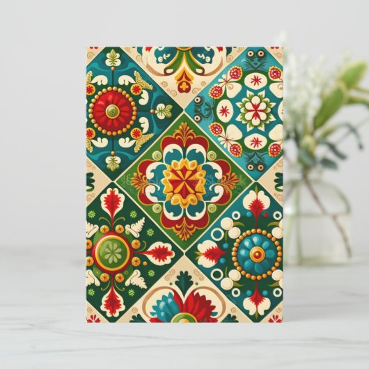 Prettige feestdagen Een mooie Kaart (Staand voorkant)