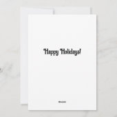 Prettige feestdagen Een mooie Kaart (Achterkant)