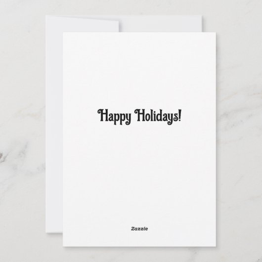 Prettige feestdagen Een mooie Kaart (Achterkant)