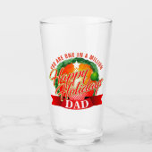 prettige feestdagen / Eén op een miljoen DAD (Jouw Glas (Voorkant)