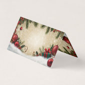 Prettige feestdagen Een vrolijk kerstfeest en Kaart (Achterkant)