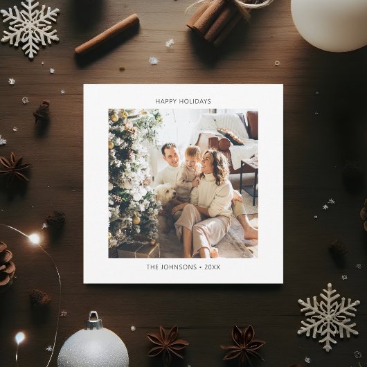 Prettige feestdagen Eenvoudig Feestdagenkaart