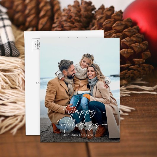 Prettige feestdagen Eenvoudige foto