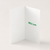 Prettige feestdagen Eenvoudige kerst Kaart (Binnen)