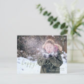 prettige feestdagen Eenvoudige Kinder foto van scr (Staand voorkant)