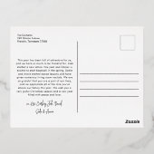 Prettige feestdagen Eenvoudige moderne belettering (Achterkant)