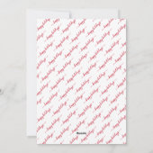 prettige feestdagen Eenvoudige moderne zakelijke b Feestdagenkaart (Achterkant)