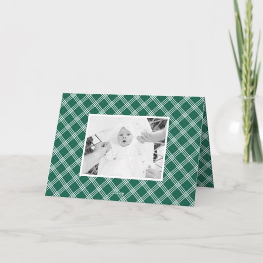 Prettige feestdagen Eenvoudige stijl Kaart (Achterkant)