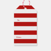 Prettige feestdagen | Eigen kerstmis Cadeaulabel (Achterkant)