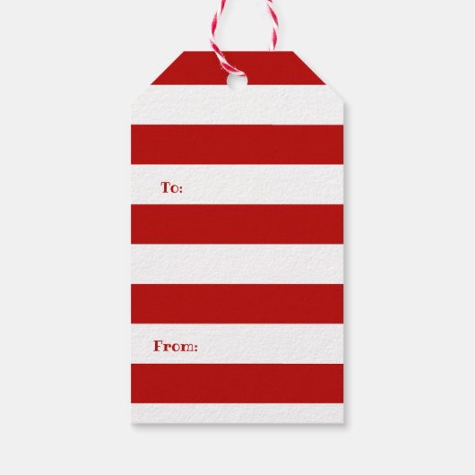 Prettige feestdagen | Eigen kerstmis Cadeaulabel (Achterkant)