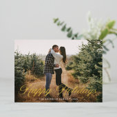 Prettige feestdagen Elegant (Staand Voorkant)