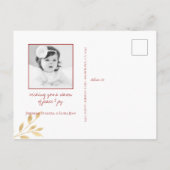 Prettige feestdagen Elegant (Achterkant)