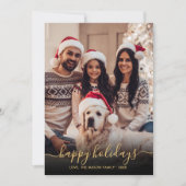 Prettige feestdagen Elegant Feestdagenkaart (Voorkant)