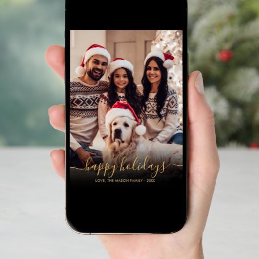 Prettige feestdagen Elegant Feestdagenkaart