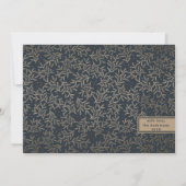 Prettige feestdagen Elegant Feestdagenkaart (Achterkant)