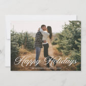 Prettige feestdagen Elegant Feestdagenkaart (Voorkant)