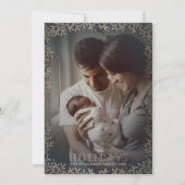 Prettige feestdagen Elegant Feestdagenkaart (Voorkant)