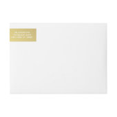 prettige feestdagen Elegant Gold Hand Lettered Wra (Voorkant)