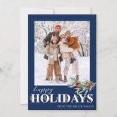 Prettige feestdagen Elegant groen Feestdagenkaart (Voorkant)