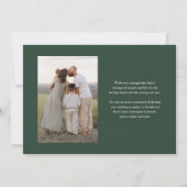 Prettige feestdagen Elegant script Feestdagenkaart (Achterkant)