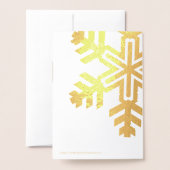 Prettige Feestdagen elegante aanpasbare Folie Kaarten (Met envelop)