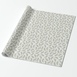 Prettige feestdagen Elegante Cypress Cadeaupapier