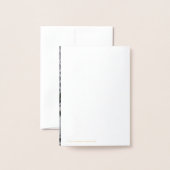 Prettige feestdagen Elegante Echte Gouden Folie De Folie Kaarten (Met envelop)