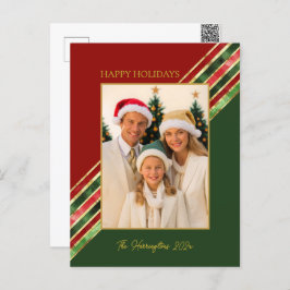 Prettige feestdagen Elegante kleurrijke kerstfoto