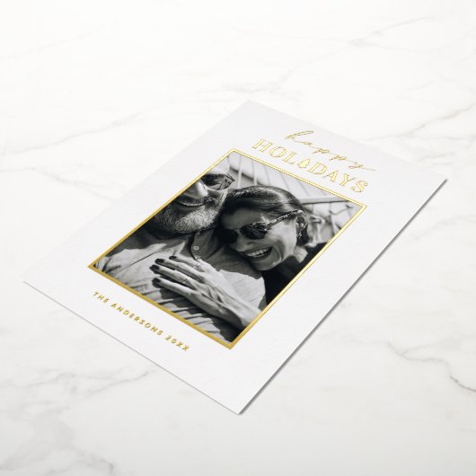 Prettige feestdagen €? | Elegante minimalistische  (Gedraaid)