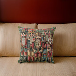 Prettige feestdagen Elegante notenkrakerclan Kussen