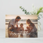 prettige feestdagen elegante witte kalligrafie feestdagenkaart (Staand voorkant)