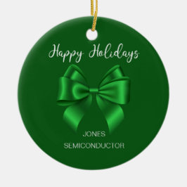 Prettige feestdagen Elegatn Keramisch Ornament