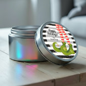 Prettige feestdagen Elf Legs Ronde Sticker