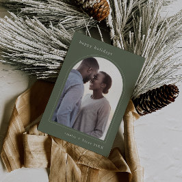 PRETTIGE FEESTDAGEN EMELIA Green Schattigee famili Feestdagenkaart