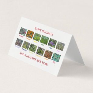 prettige feestdagen EN EEN GEZOND NIEUW JAAR! Kaart