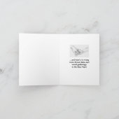 prettige feestdagen en een nieuwe jaarkaart kaart (Binnen)